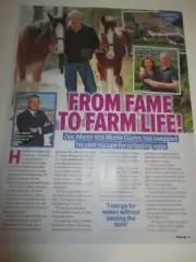 MARTIN CLUNES*1 Page FEB 2025*Australian Magazine Clipping*DOC MARTIN STAR*