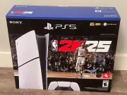 NEW Sony PlayStation 5 PS5 Slim Console Digital Edition NBA 2K25 Bundle