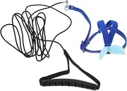 WEKAMOS Pet Parrot Leash Kit Lightweight Bird Flying Harness with Cartoon Wings for Outdoor Training Convenient and Safe Bird Leash for Parakeets Budgies and Birds