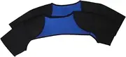 Yardwe 2pcs Sports Shoulder Pads Shoulder Support Gear Double Shoulder Compression Shoulder Protector Wrap Sports Shoulder Gear Shoulder Wrap for Weak Women Shoulder Brace Polyester Black