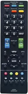 GB094WJSA Remote fit for Sharp Aquos TV LC-32LE150M LC-32LE155M LC-32LE155X LC-32LE355M LC-39LE155M LC-39LE155X LC-40LE355M LC-60LE360X LC-60LE650X LC-60LE660X LC-70LE360X LC-70LE650X LC-70LE660X
