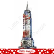 Empire State Building 3D Puzzle Monuments 12583 Flag Edition 216 Pieces GIFT
