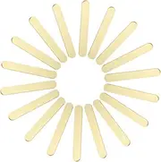 TEHAUX 20pcs DIY Popsicle Sticks Food Grade Acrylic Mirror Ice Cream Sticks for Boys and Girls Creative Ice Molds for DIY