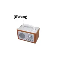 在飛比找i郵購優惠-DIWANG 復古手提收音機-白色(CR-102W)~復古造