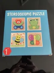 Bekayshad Wooden Puzzles Toddler Toys Gifts for 1 2 3 Year Old Boys Girls