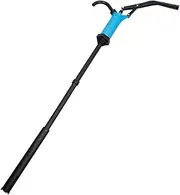 Xtremeauto Manual Oil Drum Pump – 90cm 3-Piece Hand Pump for 220L / 55-Gallon Drums – 370ml Flow per Stroke – Fluid Transfer for AdBlue, Water, Kerosene, Coolant, Lubricants – Chemical Resistant