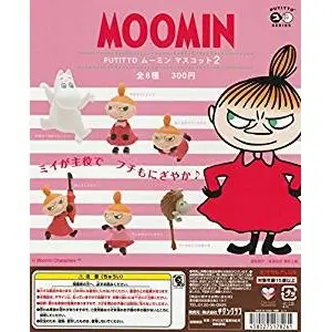 《ED' DARKROOM》 MOOMIN 嚕嚕米 小不點 杯緣子 扭蛋 轉蛋 全6款 日本空運 代購 公仔