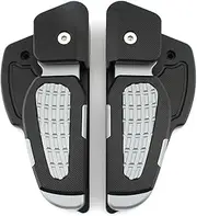 Motorcycle rear passenger footrest Motorcycle Foldable Rear Passenger Extension Footrests Foot Pedal For Ve&sp&a For Primavera For Sprint 125 150 2017-2022(Titanium)
