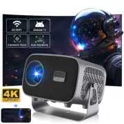 4K Portable Smart Projector WiFi Bluetooth Projector Home Theater iOS Android