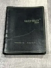 Vintage 1966 Daily Dilly Schedule Book - Risque Cartoon Art Calendar Book/UNUSED