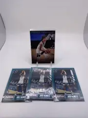Lot (4) 2020-21 Panini Chronicles Playbook Jaden McDaniels Rookie Timberwolves