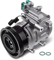 Pamolag A/C Compressor AC Air Conditioning Compressor For Hyundai Tucson JM For Kia Sportage KM 2.0L G4GC 2004-2019 12