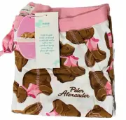 PETER ALEXANDER Women’s Chocolate Bunny Easy PJ PANTS Size XL RRP$79.95
