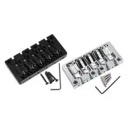 Bass Bridge Flip Top Micro Adjustable 5 String Bass Bridge Replacement For P HR6