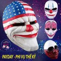 在飛比找蝦皮購物優惠-英雄之肩面具 Kady Payday 2 美國國旗系列 4 