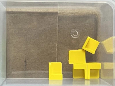 LEGO Parts - Yellow Panel 1 x 1 x 1 Corner - No 6231 - QTY 5