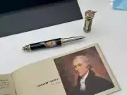 MONTEGRAPPA ALEXANDER HAMILTON LIMITED EDITION ROLLERBALL PEN NEW 100% GENUINE