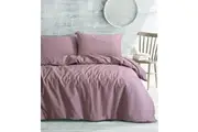 Amsons Dusky Pink Quilt Cover Set