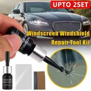 Windows Tool Crack Remove Chip Resin Glass Recovery Car Windscreen Repair Kit