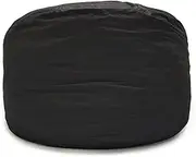 EdNey Giant Bean Bag Chair Cover(Cover Only, No Filler), Washable Round Soft Velvet Cotton Lazy Sofa Beanbag Cover for Adults, Teens,Liner Cover,3FT