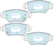 Bendix General CT Rear Brake Pad Set for Holden Astra TS 2.2L Z22SE Petrol 2000-