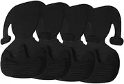 4pcs No Glue Heel Cushion Inserts Anti-slip Shoe Grips Comfortable Non-slip Shoe Pads Inserts Back Of Heel Cushion Grips