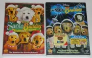 Disney DVD Lot - Santa Buddies (New) Space Buddies (New)