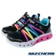 SKECHERS 童鞋 女童系列 燈鞋 FLUTTER HEART LIGHTS - 303252LBKMT