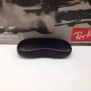 Ray Ban Original Small Black Sunglasses Eyeglasses Clamshell Hard Case