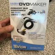 Tevion High Speed DVD Maker + USB 2.0 Convert VHS Videotapes Using PC Maker (142