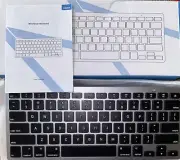 New KB066 Grey iOS Slim Bluetooth Wireless Keyboard