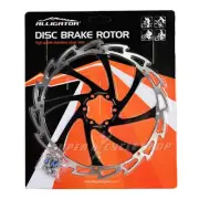 AU Ship~ALLIGATOR Coated Disc Brake Rotor,WIND CUTTER,203mm,Black,151g