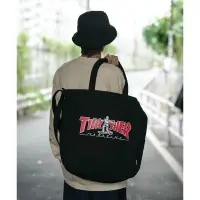 在飛比找蝦皮購物優惠-日本代購THRASHER TOTE SHOULDER L B