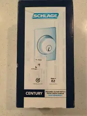 Schlage Century Decorative Deadbolt 1-Inch Bolt Door Lock