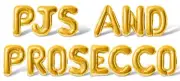 PJS AND PROSECCO Letter Balloon Banner - Bachelorette Party Supply Decorations