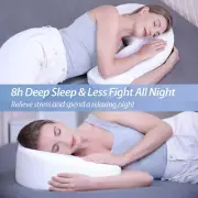 HOMCA Pillow for Side Sleeper Body Pillow for Adults Memory Foam Pillow