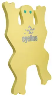 EYELINE GHOST POOL FUN MAT Beach Kids Adults Foam Float Lounge Yellow EYFMA