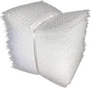 100 Pcs 7 X 8 Inch Bubble Cushion Wrap Pouches Bubble Out Bags Bubble Cushioning Bags Shipping Bubble Sleeves Bubble Packaging Pouches