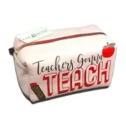 Teachers Gonna Teach Make Up Bag Pencil Case Birthday Thank You Gift For Teacher