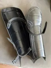 Medieval Steel Greaves Leg Armor LARP Combat Armour sca Larp best gift item.