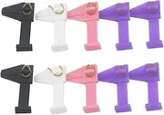 IWOWHERO 10pcs Professional Nail Art Supplies Set Nail Glue for Press-on Gel Polish Manicure Set Positioning Clamp Retaining Tool