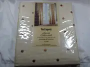 Pier 1 Imports Polka Dot Yellow Window Panel. 54 by 84 in, a pois. 1 lined panel
