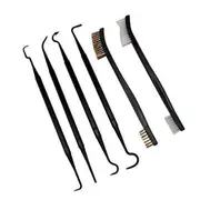 Atacpro 6pcs Gun Cleaning Angled Picks & Brushes Set