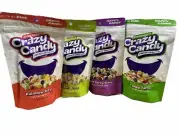 Andersen’s CRAZY CANDY Freeze -Dried 4 Qty (1 Bags Of Each Flavor)