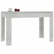 "Dining Table Concrete Gray 47.2""x23.6""x29.9"" Chipboard"
