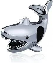 [Bolenvi] Great White Shark Bead Charm - Authentic 925 Sterling Silver Charms Compatible with Pandora & Similar Bracelets, Necklaces & DIY Jewelry, Sterling Silver, No Gemstone