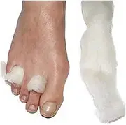 Lamb's Wool for Toe Cushioning, Medical Grade, 3/8 oz per Pack (1 Pack)
