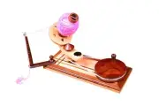 Beech Wooden Yarn Winder Hand Operated Knitting And Crocheting Ball Winder Swift