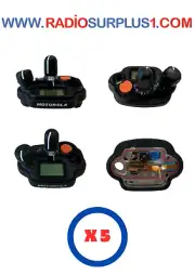5 x Motorola APX6000XE Black Top Control Module Only - 1009506009 BLACK