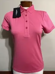 J Lindeberg Ladies Tour Tech Polo GWJT05400 S166 Hot Pink Small NEW NWT